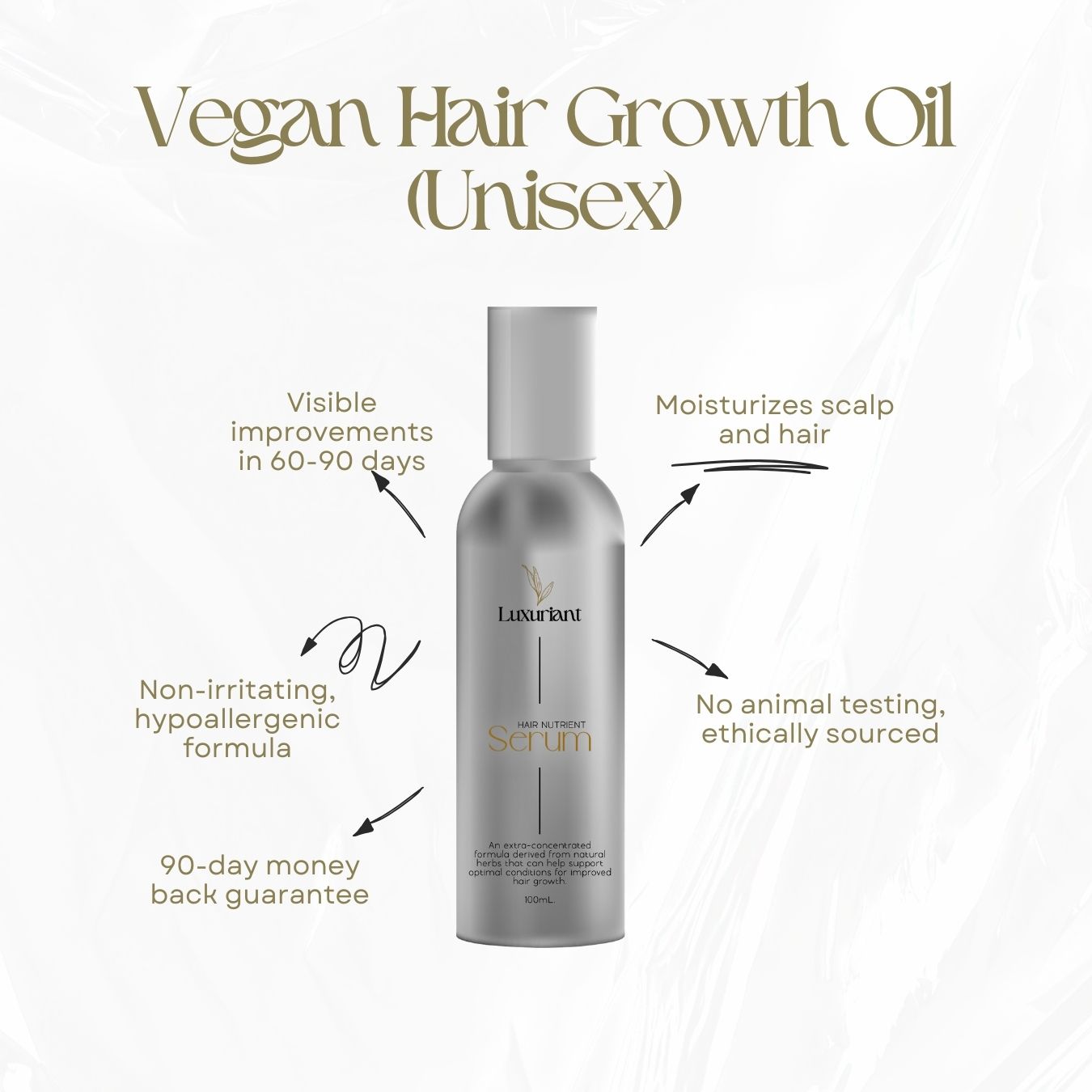 Vegan Hair Growth Oil (Unisex)