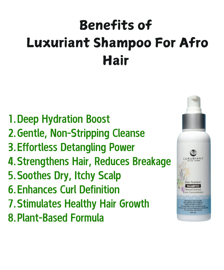 Luxuriant Shampoo For Afro Hair (Unisex)